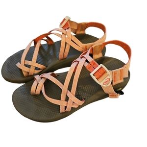 Chaco Women's Sandals - Orange and Gray